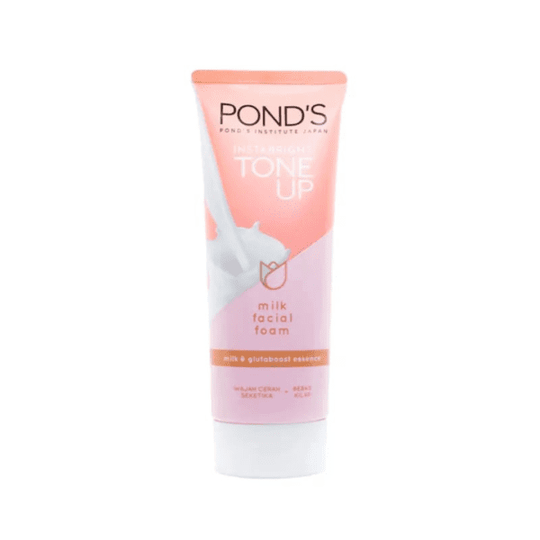 Pond’s Instabright Tone Up Milk Facial Foam With Milk & Glutaboost Essence